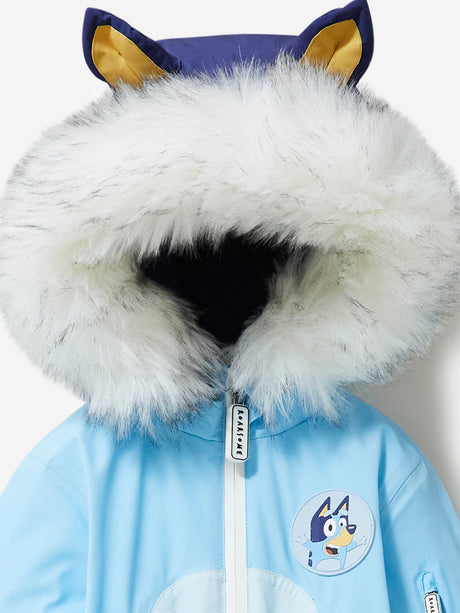 Roarsome Kids Bluey Snowsuit in Blue