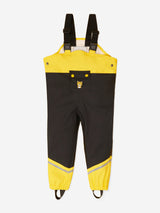 Roarsome Kids Dash The Leopard Waterproof Trousers in Yellow