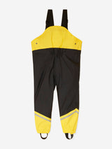 Roarsome Kids Dash The Leopard Waterproof Trousers in Yellow