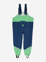 Roarsome Kids Spike The Dinosaur Waterproof Trousers in Green