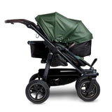 TFK Duo 2 Double Pushchair with 2 Combi Units – All-Terrain Twin from Birth to 3 Years