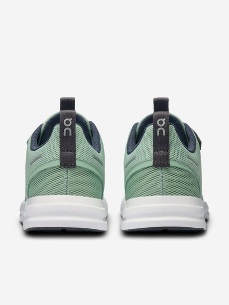 On Running Kids Cloud Play Trainers in Green