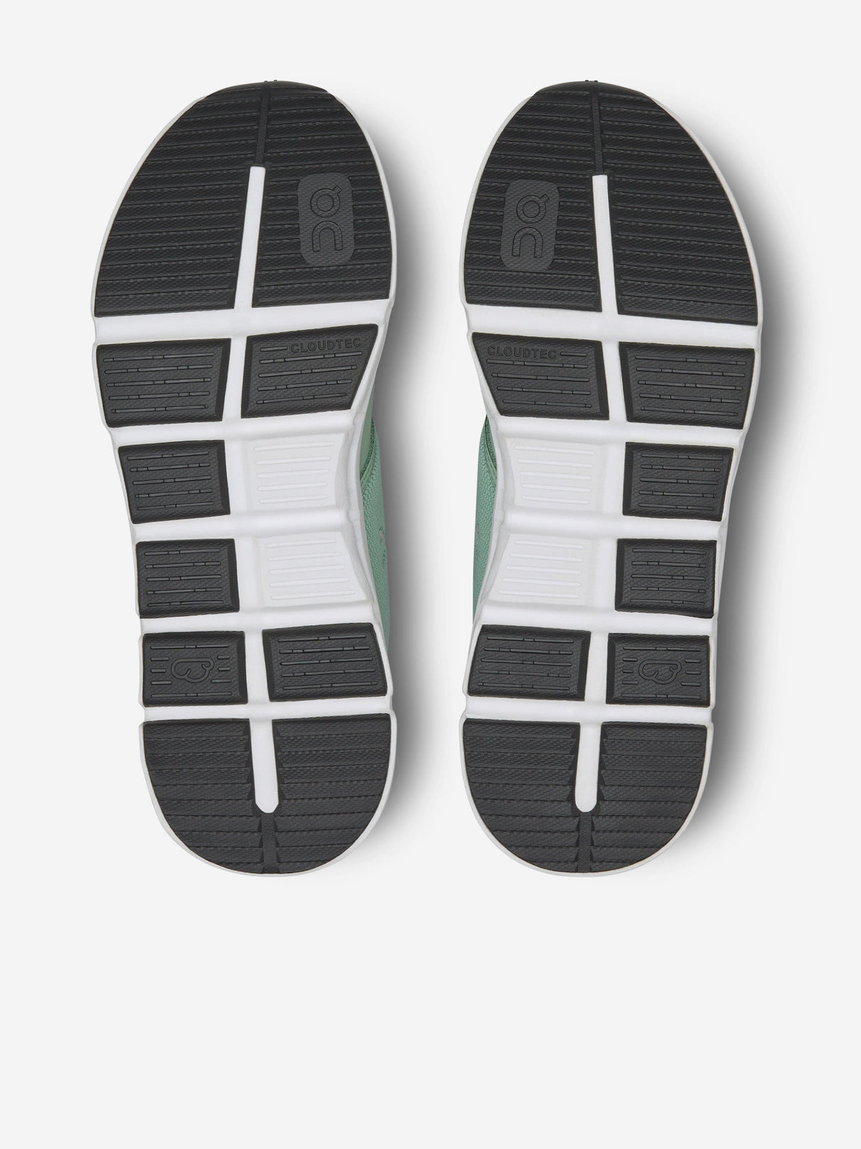 On Running Kids Cloud Play Trainers in Green