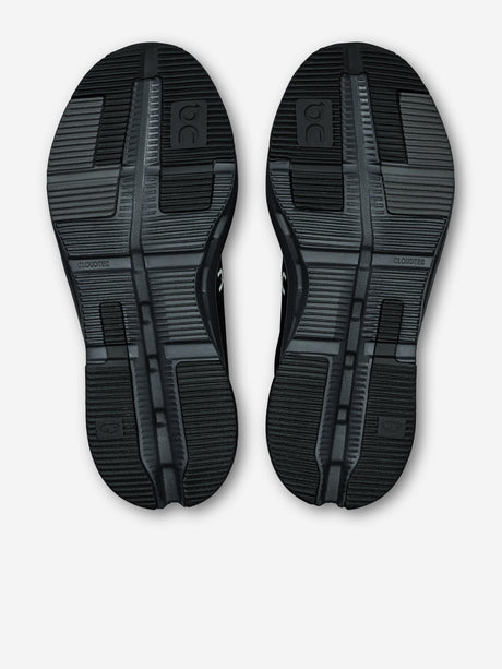 On Running Kids Cloudnova Trainers in Black