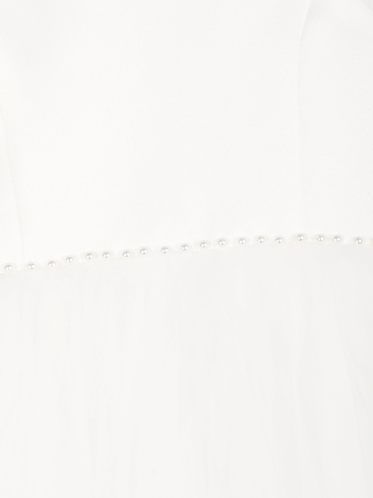 Sarah Louise Girls Ceremonial Ballerina Length Dress in Ivory