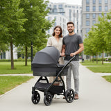 Noordi Sole Go 3in1 + Travel Carrier Car Seat, Black