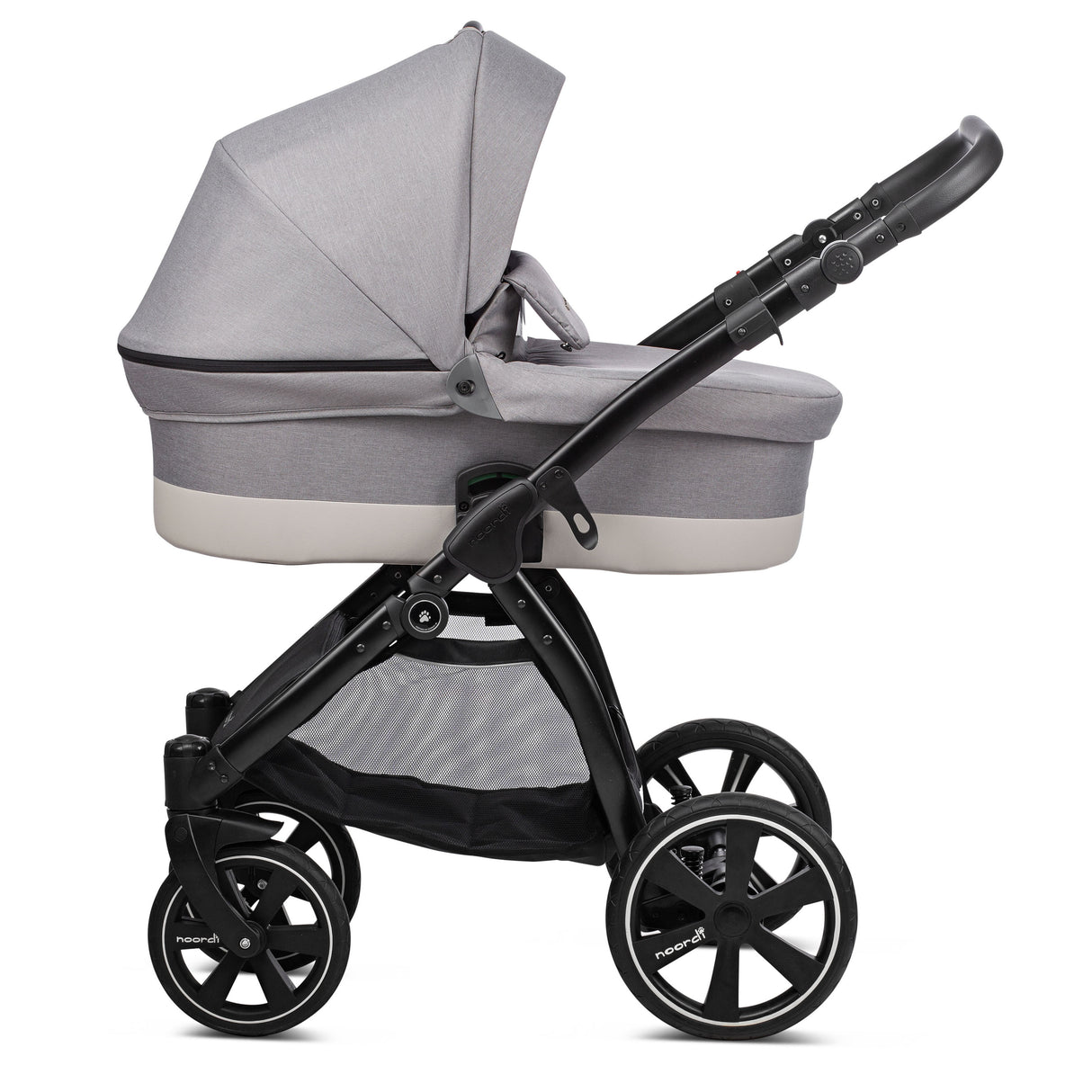 Noordi Sole Go 3in1 + Travel Carrier Car Seat, Warm Grey