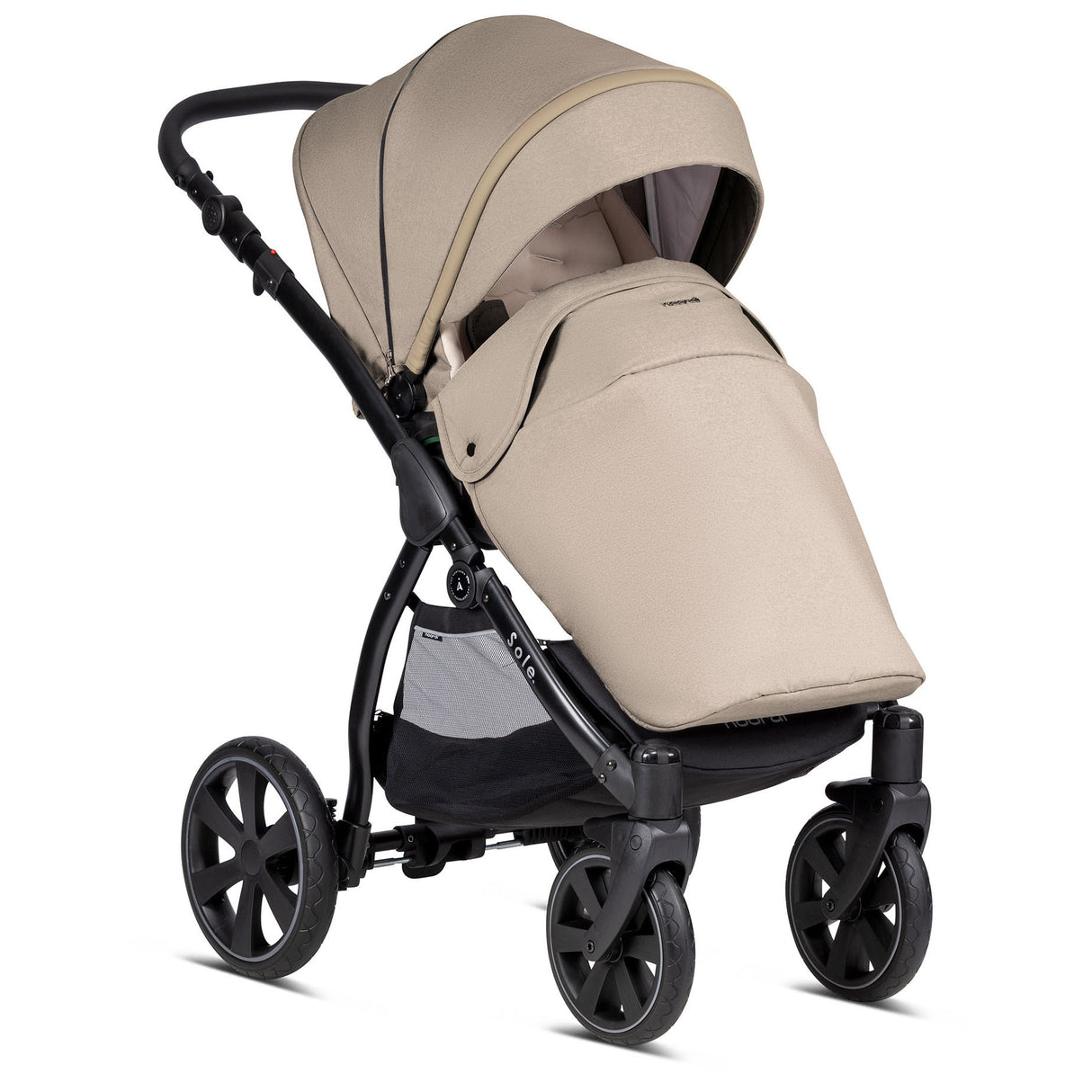 Noordi Sole Go 3in1 + Travel Carrier Car Seat, Chateau Grey