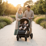 Noordi Sole V3 - 2in1 Pushchair with ThermoCot™ Carrycot, Woodland Green