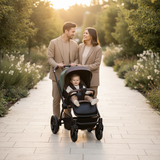 Noordi Sole V3 - 3in1 Travel System with ThermoCot Carrycot + Terra i-Size Car Seat, Woodland Green