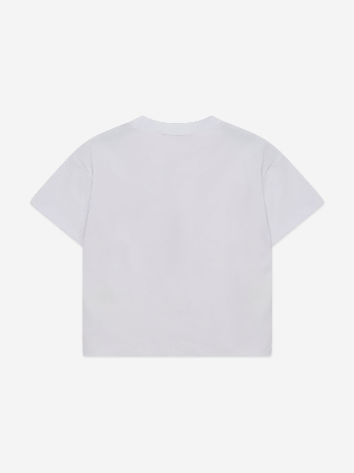 The Couture Club Kids Emblem Applique T-Shirt in White