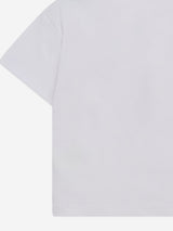 The Couture Club Kids Emblem Applique T-Shirt in White