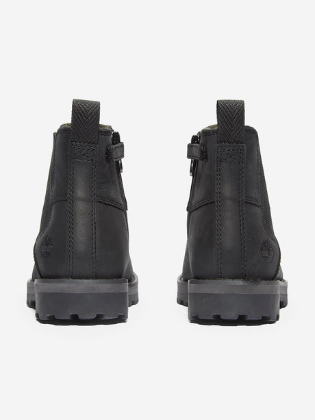 Timberland Kids Courma Mid Chelsea Boots in Black
