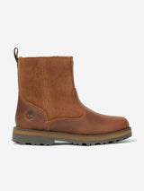 Timberland Kids Courma Mid Warm Lined Boots in in Brown
