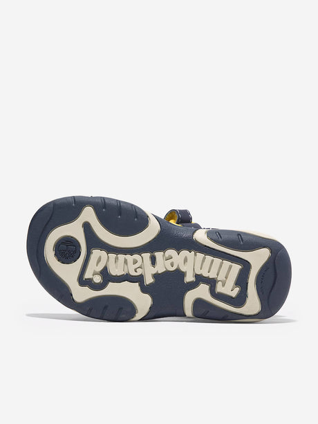 Timberland Boys Adventure Seeker Backstrap Sandals in Navy