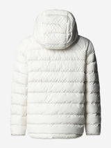 The North Face Girls Reversible Perrito Hooded Jacket in White