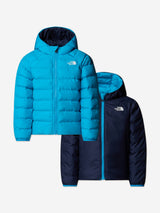 The North Face Kids Reversible Perrito Hooded Jacket in Blue