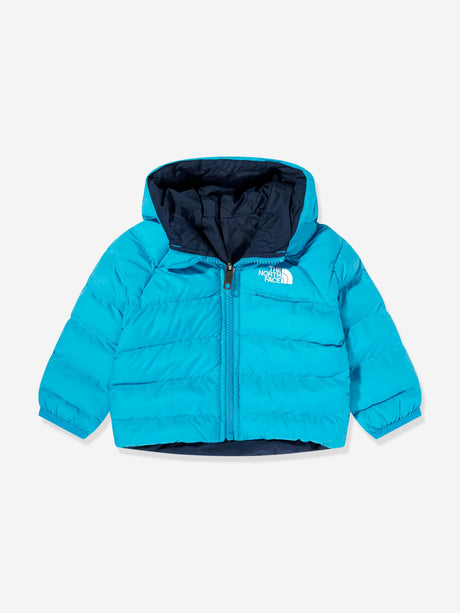 The North Face Baby Reversible Perrito Hooded Jacket in Blue