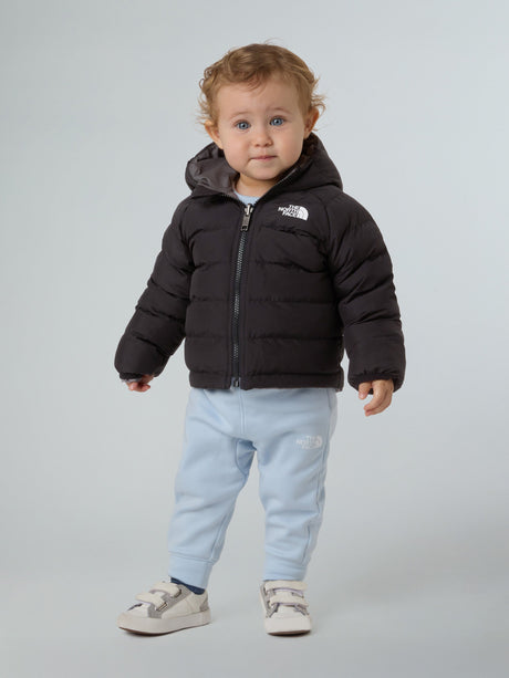 The North Face Baby Reversible Perrito Hooded Jacket in Black