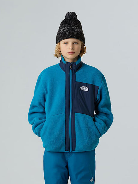The North Face Boys Yumiori Full Zip Jacket in Blue
