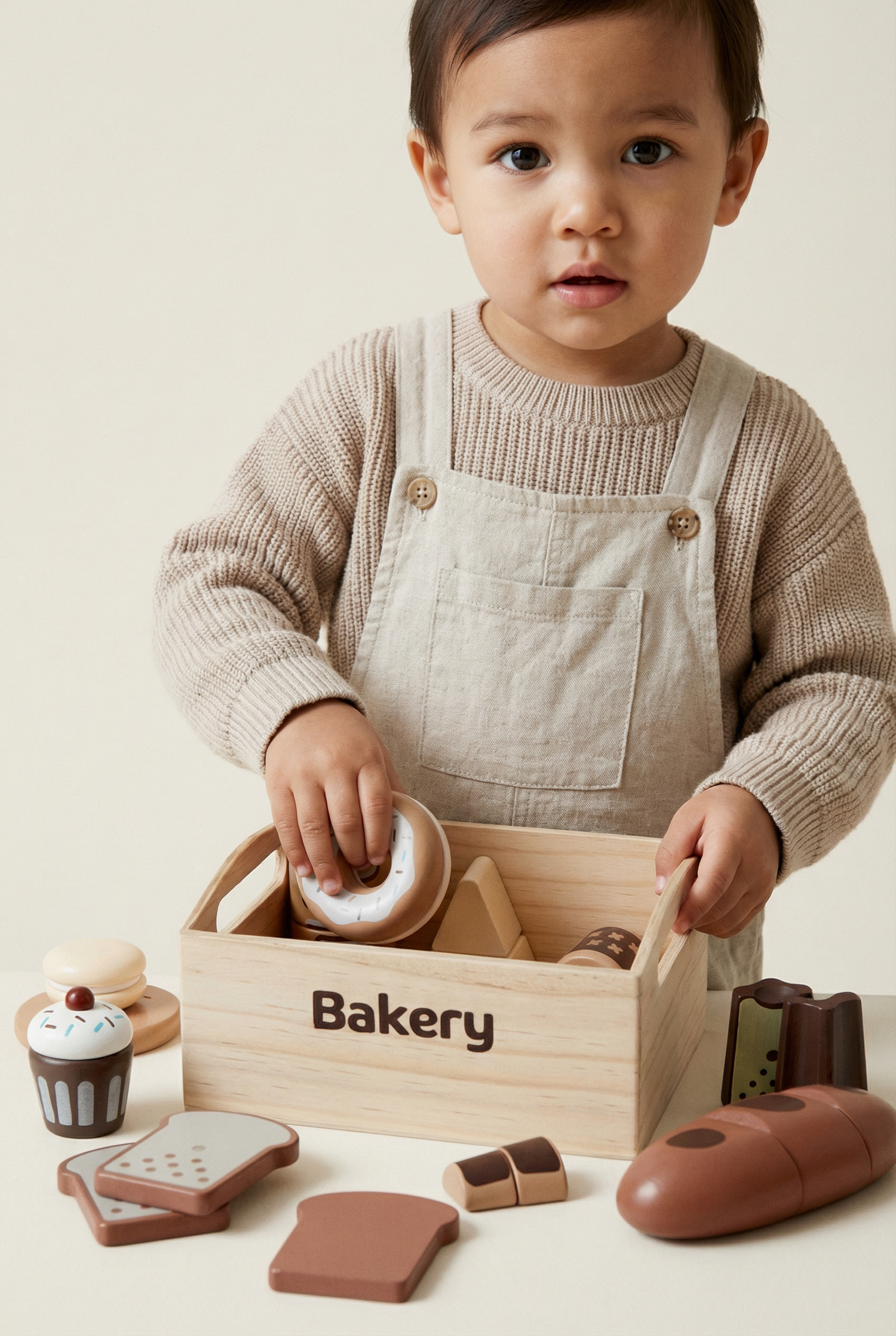 Wooden Box Dessert Set