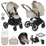 Jane Muum-4 + Sweet + Koos iSize, 10 Piece Travel System Bundle