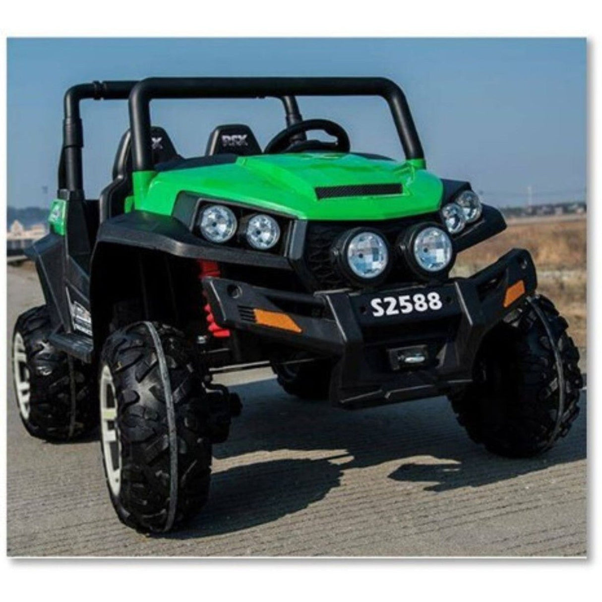 Ranch Wagon 24V Electric Ride-On Buggy, 4x4, 3-10 years