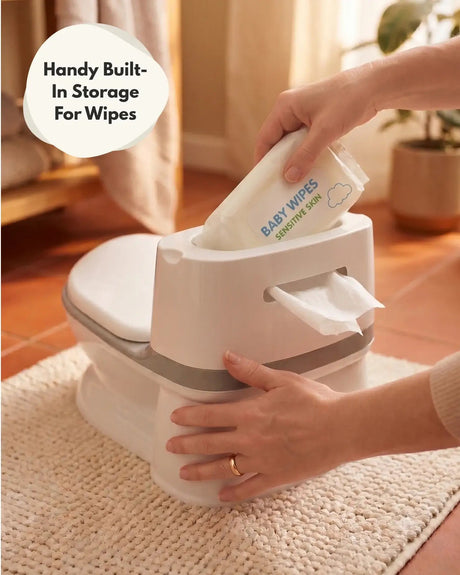Pote Pals My First WC Potty - Grey