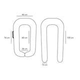 Noordi 2in1 Baby Nest + Maternity Pillow