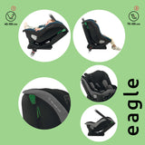 Be Cool Eagle i-Size Car Seat 40–105 cm – Belt-Fitted, i-Size Approved (0–4 Years)
