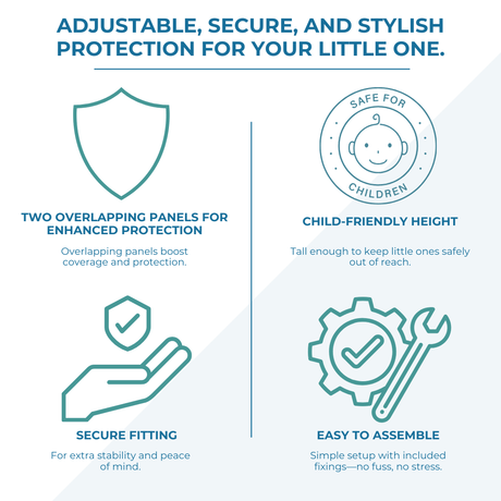 Extendable Baby Fireguard