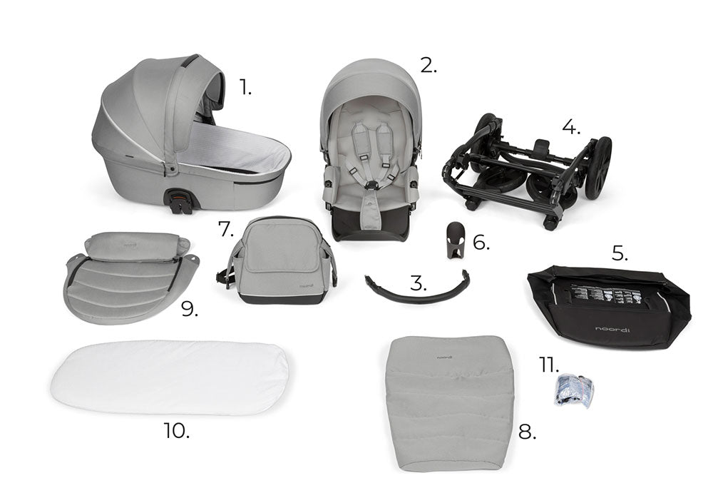 Noordi Fjordi 2in1 Pram