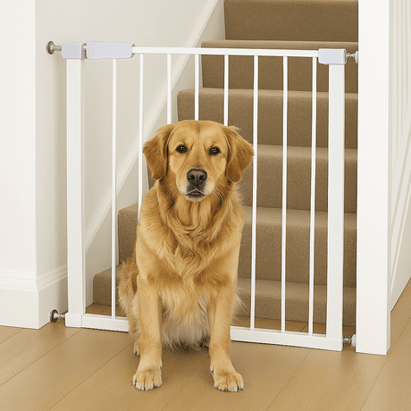 Baby Safety Stair Gate Pressure Fit Extra Wide (2 Pack)