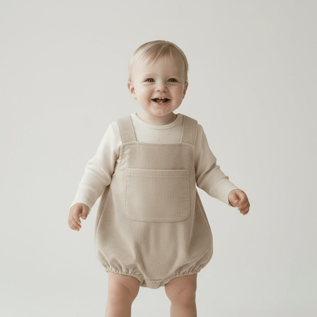 Lightweight Corduroy Baby Romper