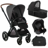 Jane Muum + Micro Pro + Koos iSize Travel System, Cold Black