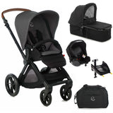 Jane Muum + Micro Pro + Koos iSize Travel System, Cold Black