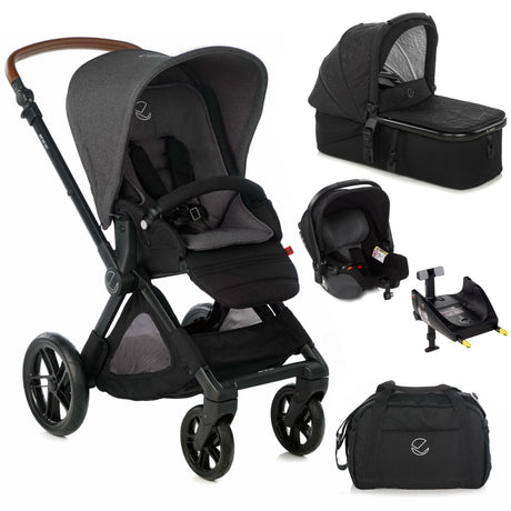 Jane Muum + Micro Pro + Koos iSize Travel System, Cold Black