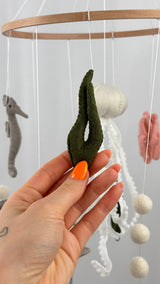 Ocean Drift Felt Cot Mobile