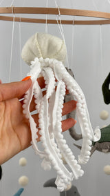 Ocean Drift Felt Cot Mobile