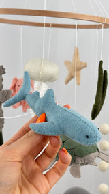 Ocean Drift Felt Cot Mobile