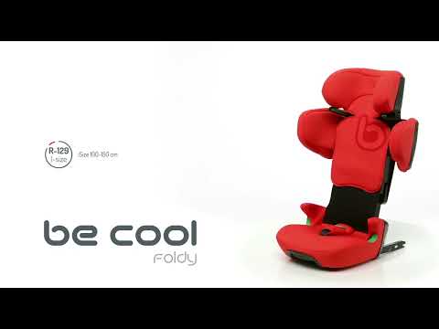 Be Cool Foldy i-Size Car Seat 100-150cm, 3.5-12 Years