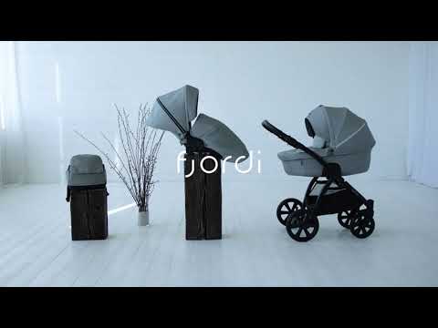 Noordi Fjordi 3in1 Travel System & Nursery Bundle, Dark Grey