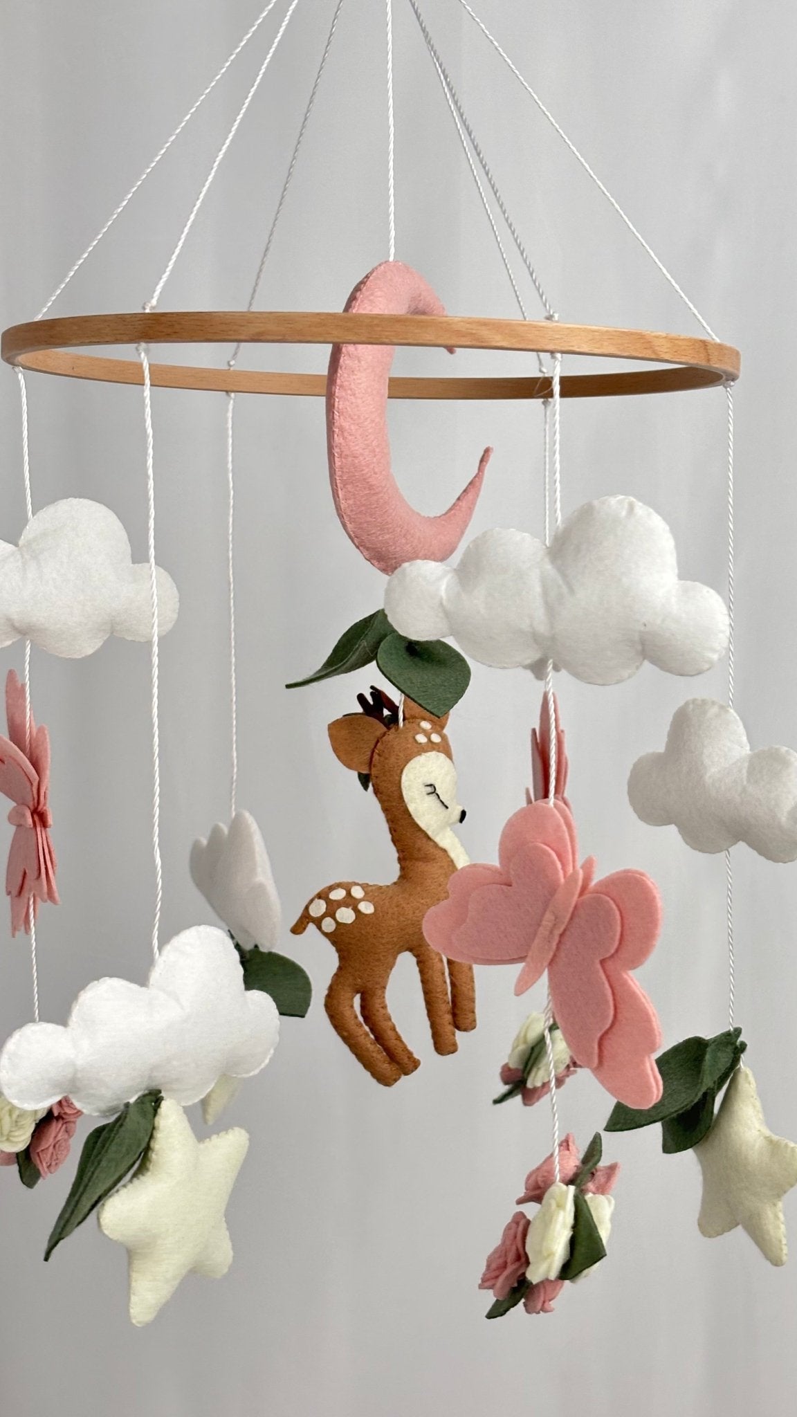 The Fawn’s Garden Cot Mobile
