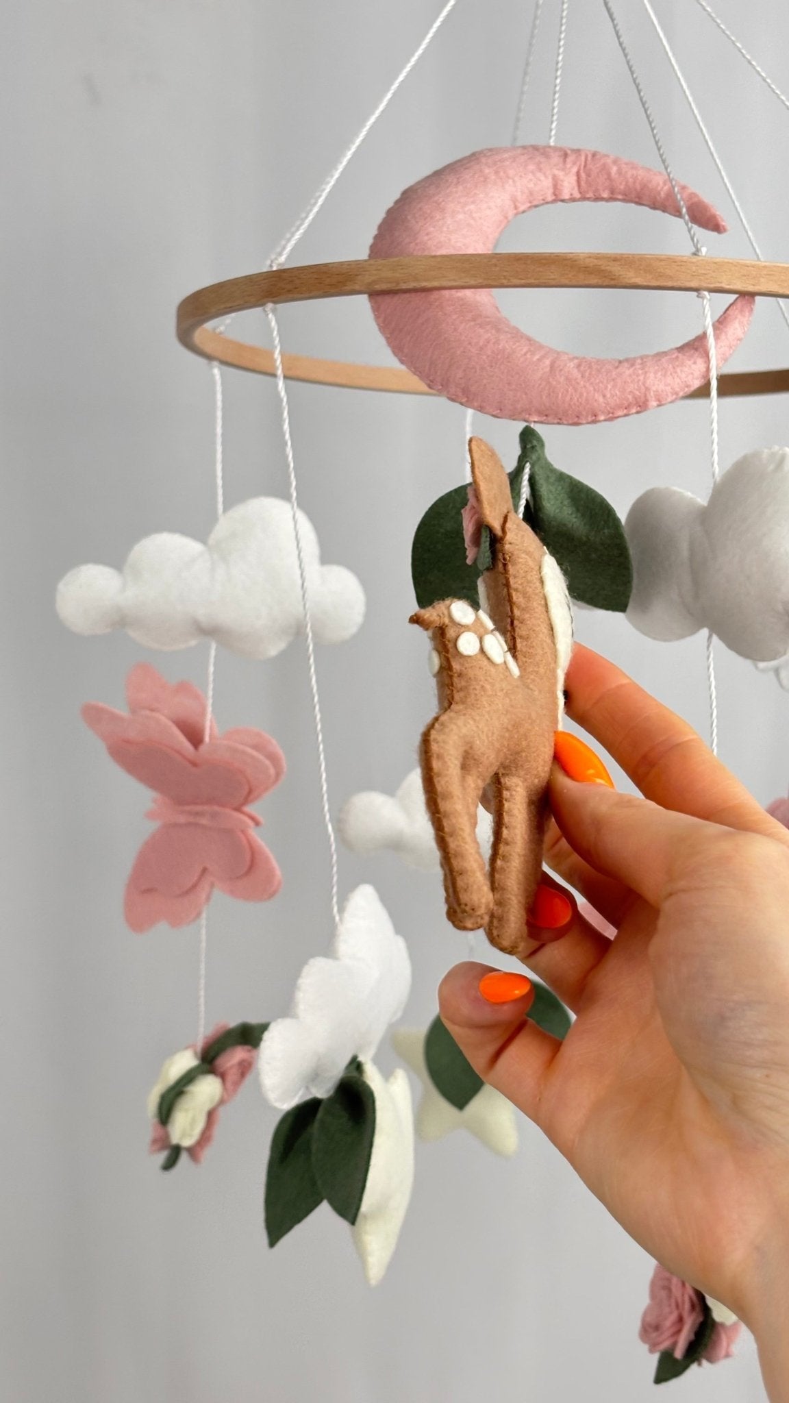 The Fawn’s Garden Cot Mobile