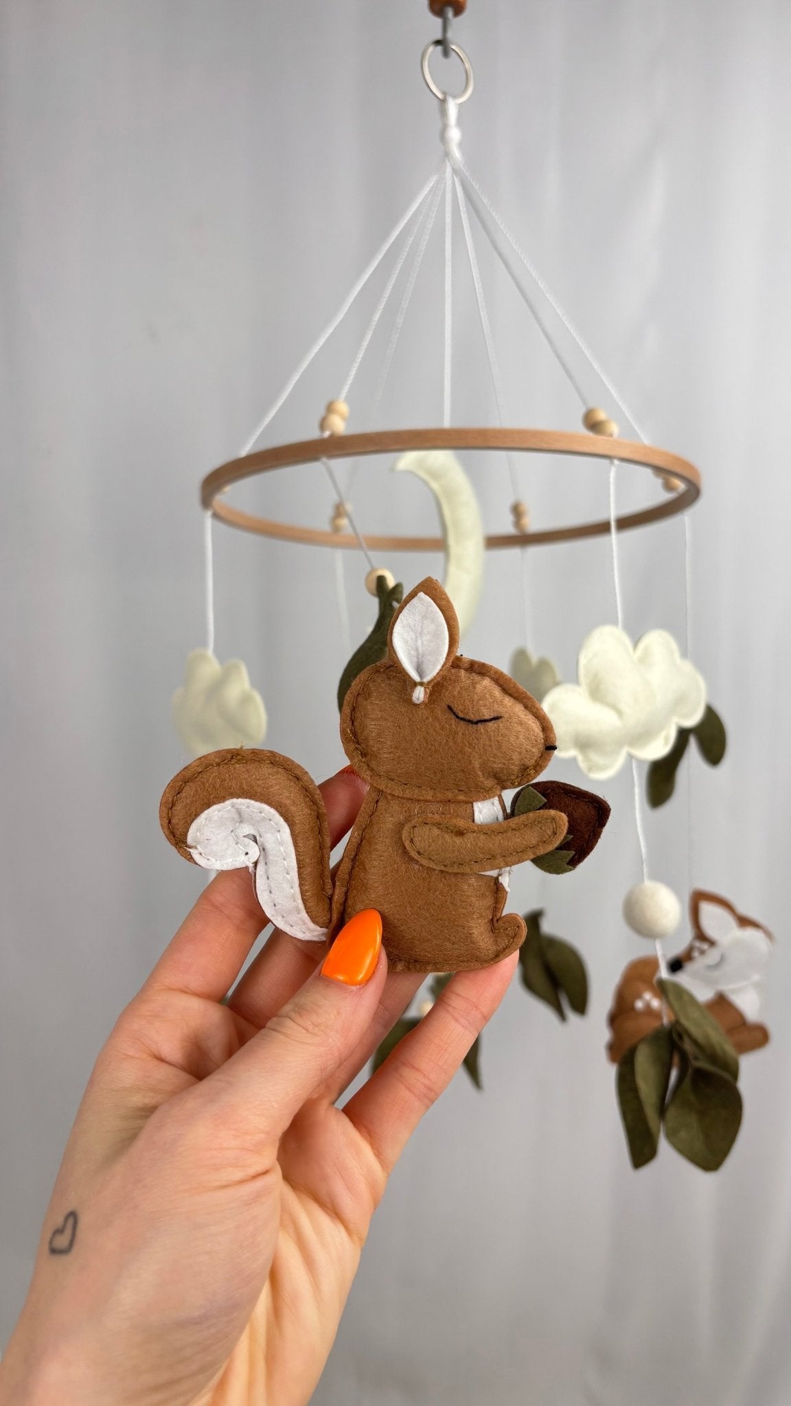 The Moonlit Forest Cot Mobile