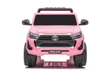 Toyota Hilux 12V Electric Ride-On Jeep – Pink, Two-Seater, 2–8 Years