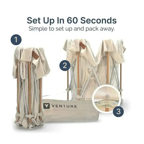 All Stars JOY Baby Playpen - Natural