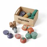 Wooden Box Vegetable Set